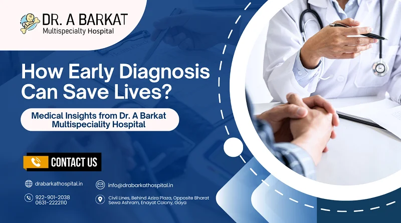early diagnosis can save lives