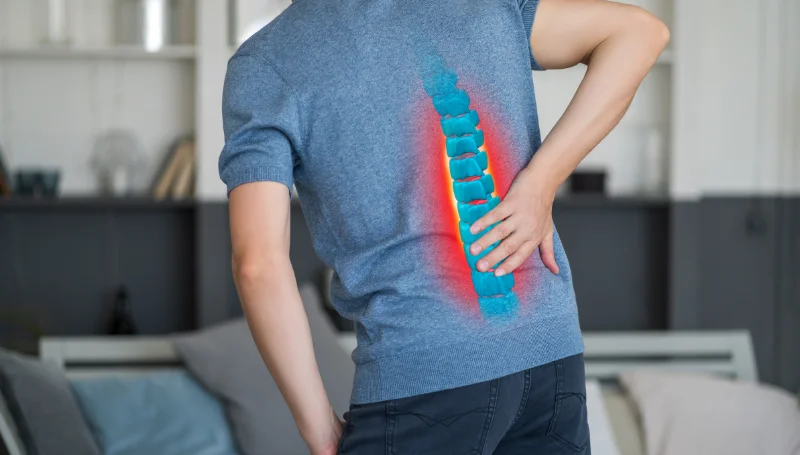 slip disc pain