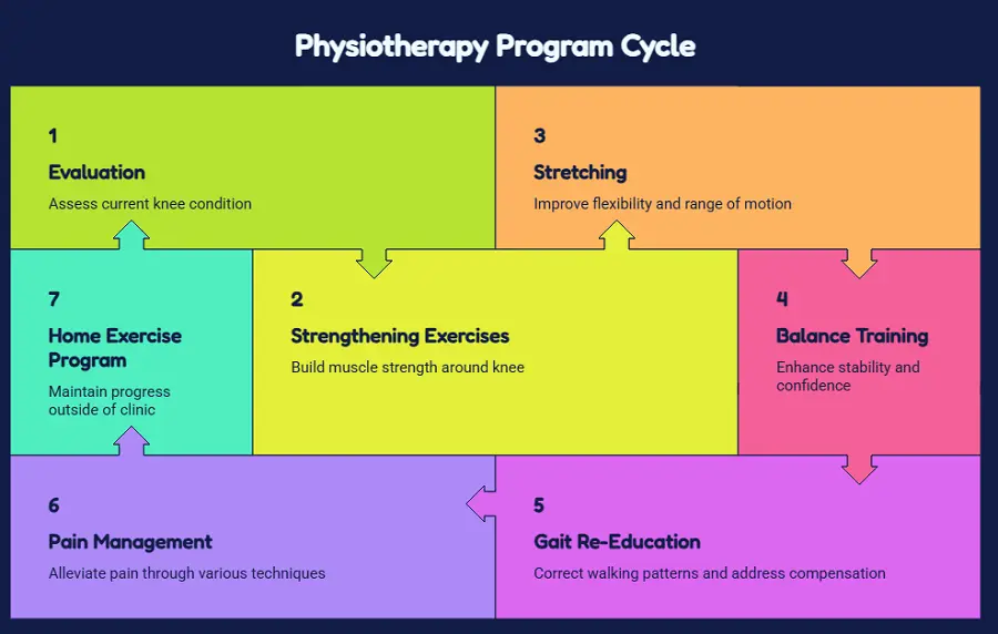 Physiotherapy Program for knee pain